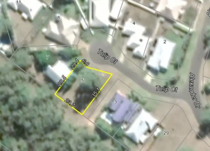 Second view of Homely land listing, 5 Tulip Court, Moore Park Beach QLD 4670
