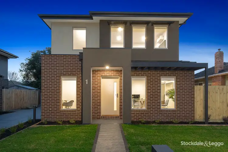 Main view of Homely townhouse listing, 1/1 Cosmos Street, Glenroy VIC 3046