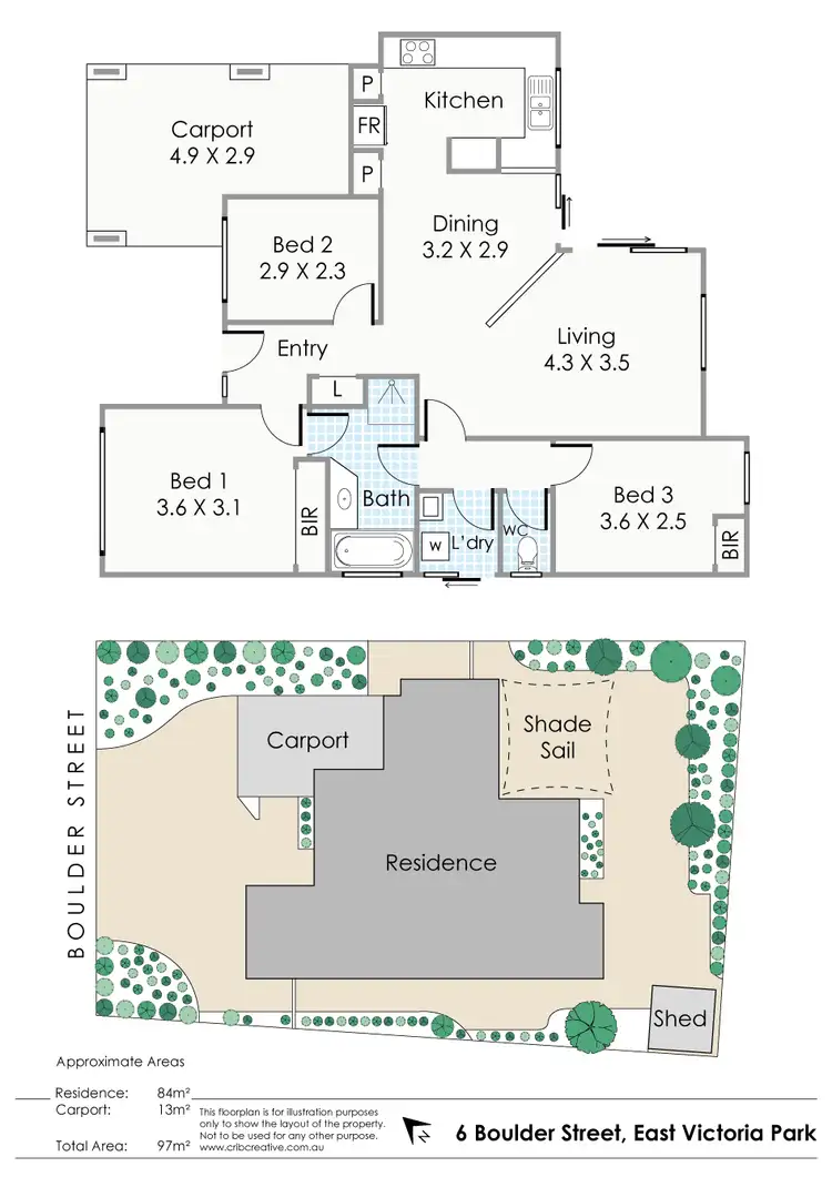 Fifth view of Homely villa listing, 6 Boulder Street, East Victoria Park WA 6101