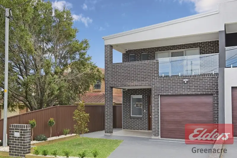 Main view of Homely semi-detached listing, 1a Cardigan Road, Greenacre NSW 2190