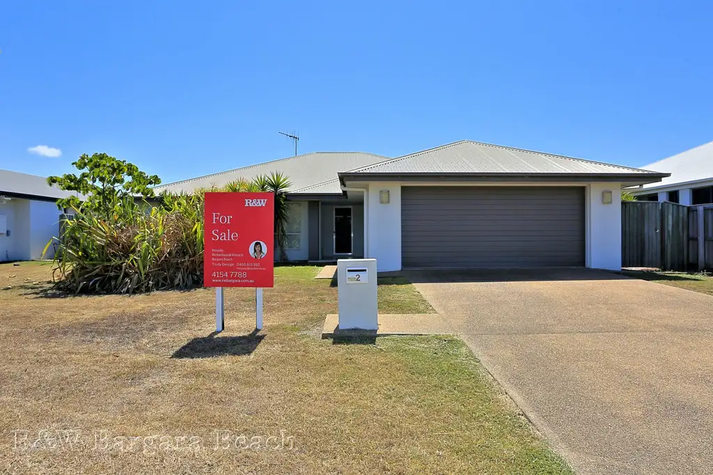 Main view of Homely house listing, 2 Starfish Crescent, Bargara QLD 4670