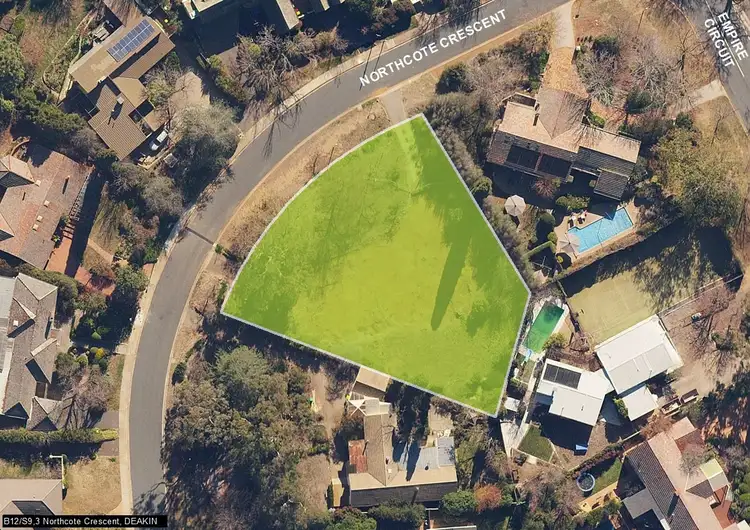 Third view of Homely land listing, 3 Northcote Crescent, Deakin ACT 2600