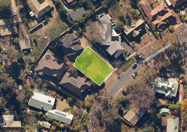 Main view of Homely land listing, 31 Nardoo Crescent, O'connor ACT 2602