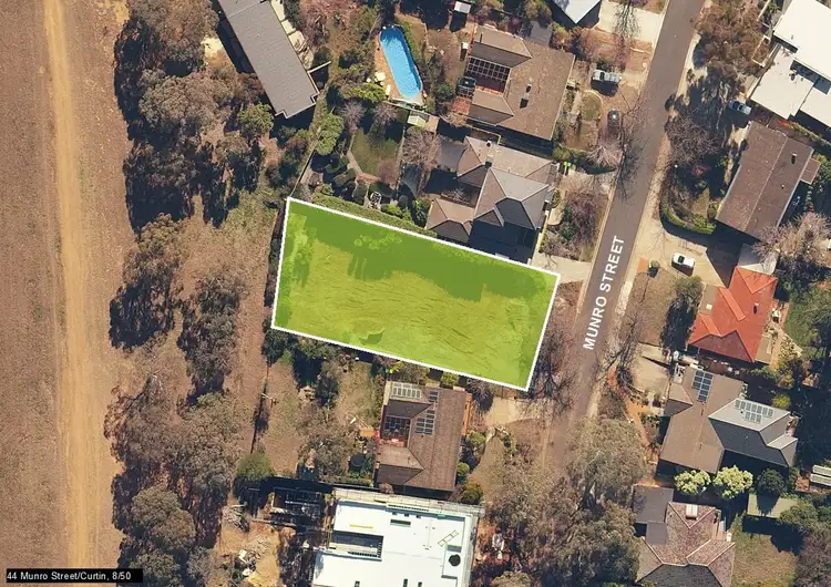 Third view of Homely land listing, 44 Munro Street, Curtin ACT 2605