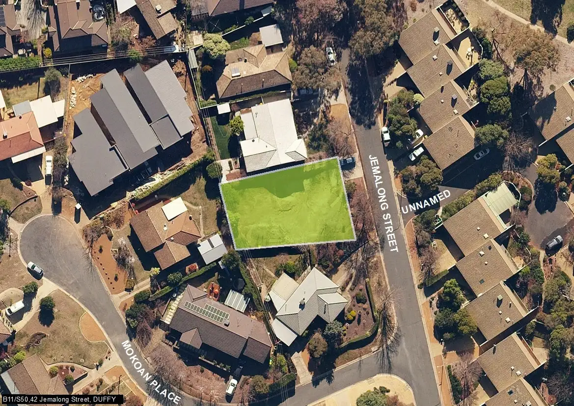 Main view of Homely land listing, 42 Jemalong Street, Duffy ACT 2611