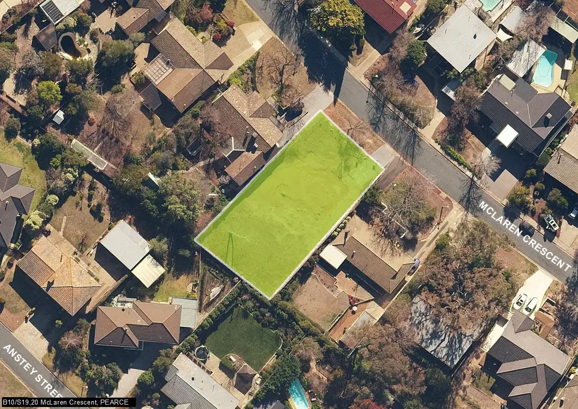 Main view of Homely land listing, 20 McLaren Place, Pearce ACT 2607