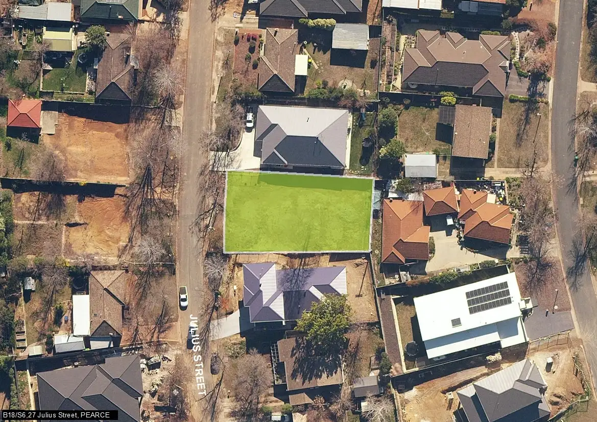 Main view of Homely land listing, 27 Julius Street, Pearce ACT 2607