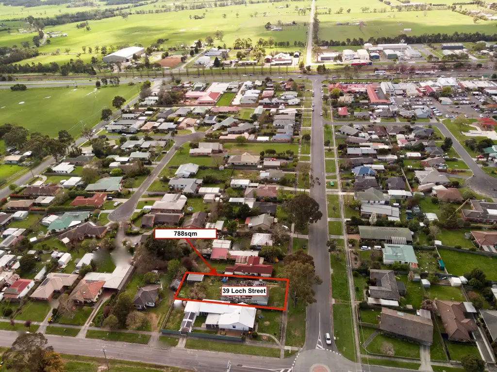 Main view of Homely land listing, 39 LOCH STREET, Yarragon VIC 3823