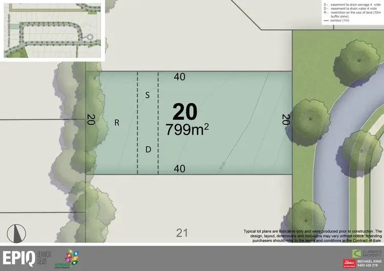 Main view of Homely land listing, Lot 20 Stage 3B Epiq, Lennox Head NSW 2478