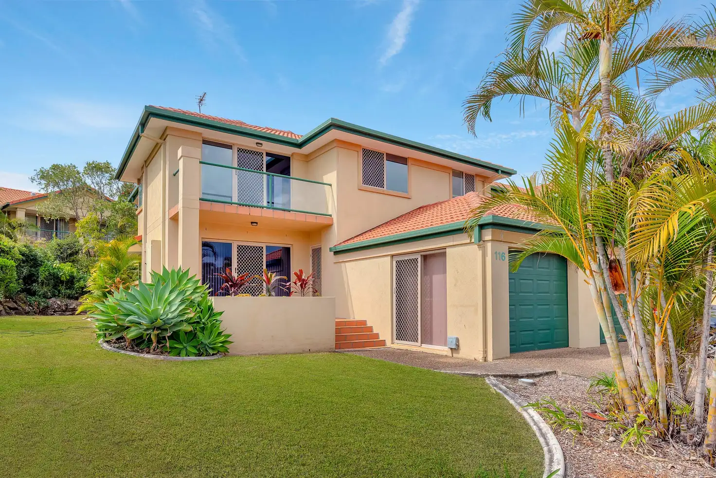 Main view of Homely townhouse listing, 116/152 PALM MEADOWS DRIVE, Carrara QLD 4211