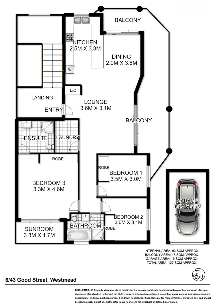 Seventh view of Homely apartment listing, 6/43 Good Street, Westmead NSW 2145