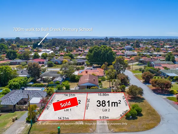 Second view of Homely land listing, 12B Donnes Street, Bull Creek WA 6149