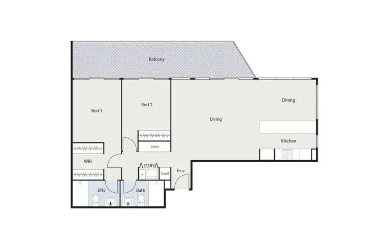 Second view of Homely apartment listing, 62/30 Blackall Street, Barton ACT 2600