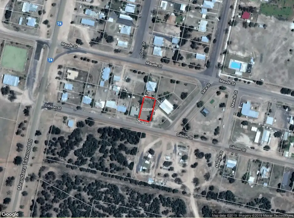Main view of Homely land listing, LOT 13 GIBSON STREET, Meandarra QLD 4422