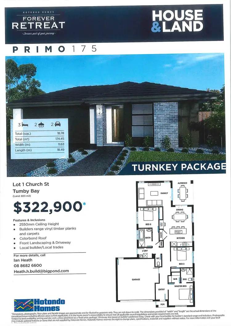 Sixth view of Homely land listing, Lot 1 Church Street, Tumby Bay SA 5605