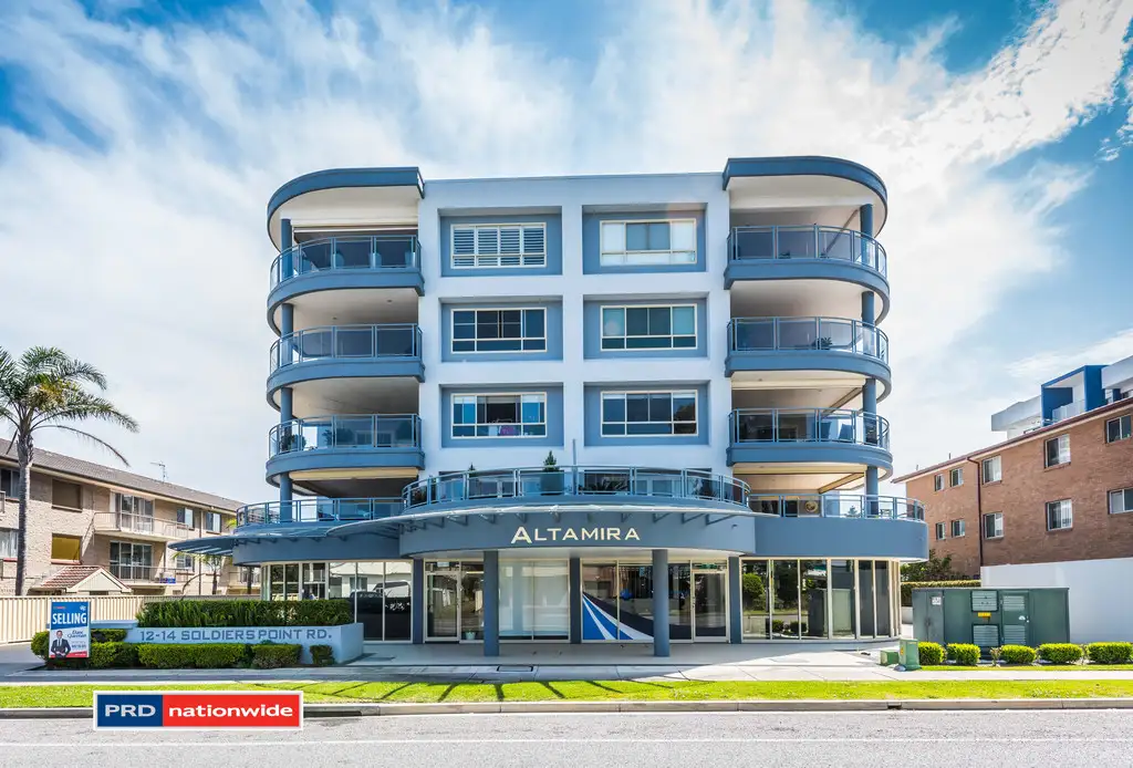 Main view of Homely unit listing, 8/12-14 Soldiers Point Road, Soldiers Point NSW 2317