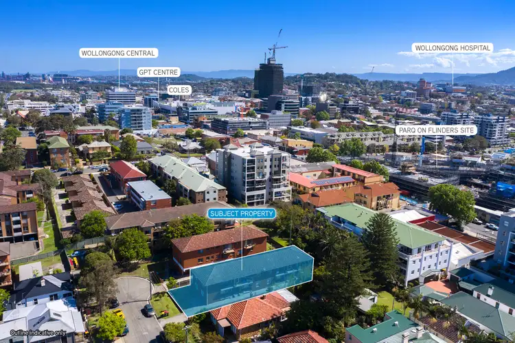 Fourth view of Homely block of units listing, 2 First Street, Wollongong NSW 2500