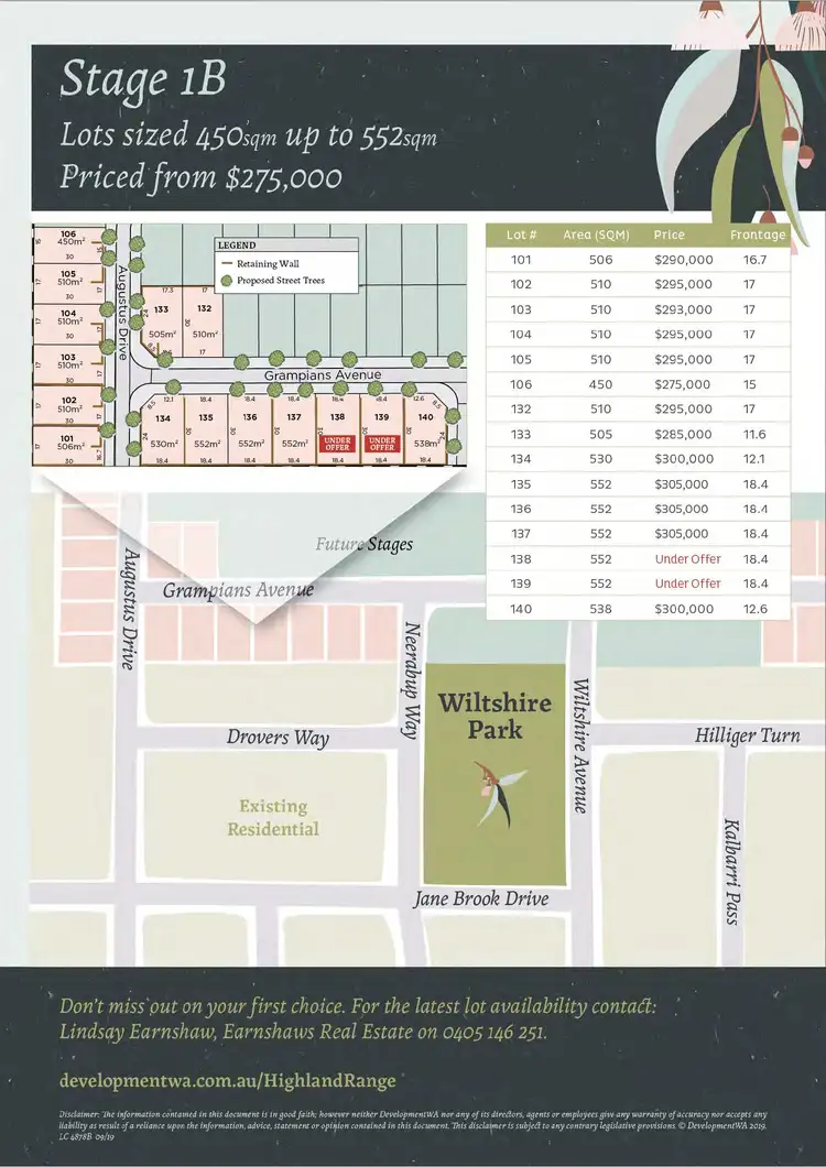 Lot 105 Augustus Drive, Jane Brook WA 6056