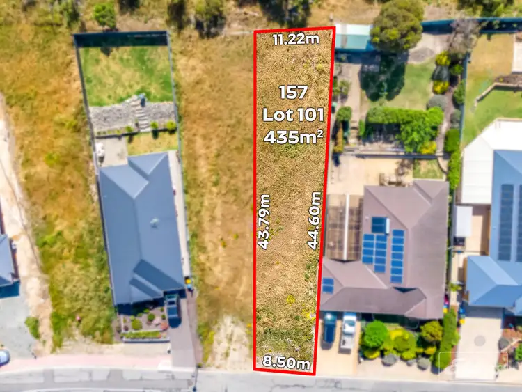 Third view of Homely land listing, 157 COROMANDEL DRIVE, Mccracken SA 5211