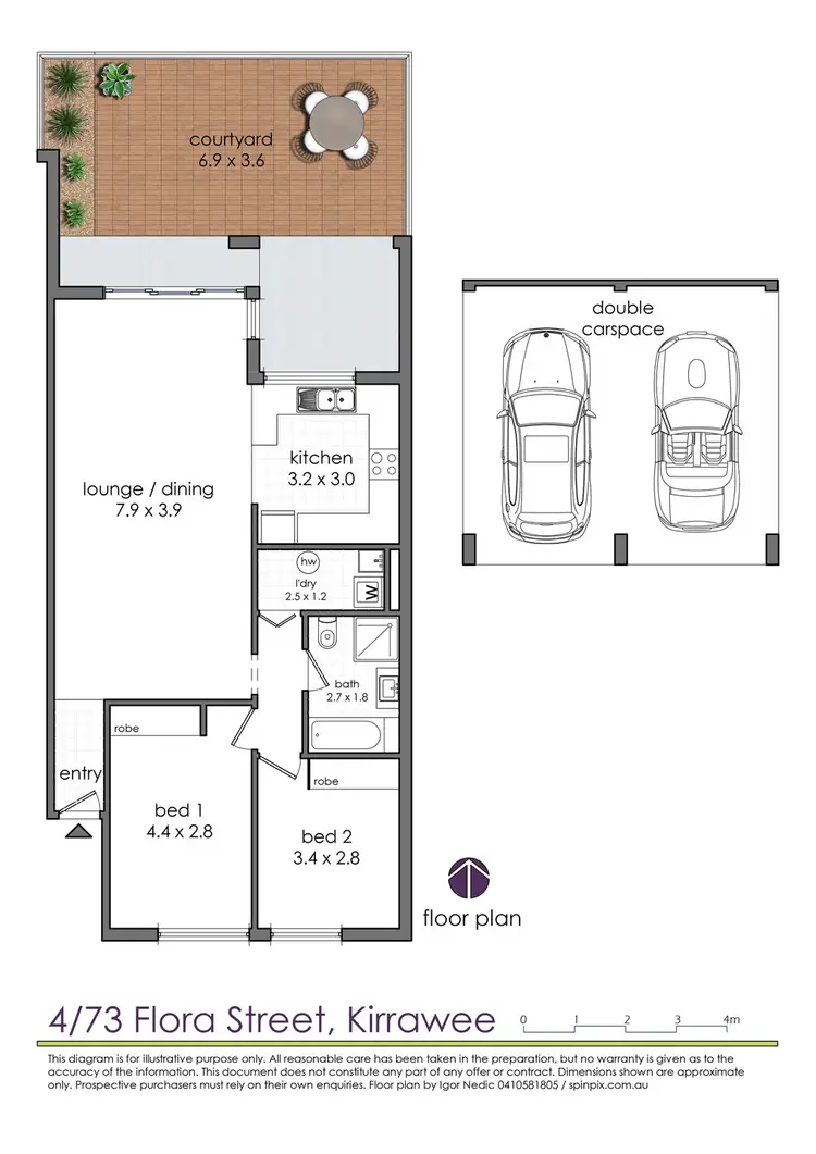 Seventh view of Homely apartment listing, 4/73-75 Flora Street, Kirrawee NSW 2232