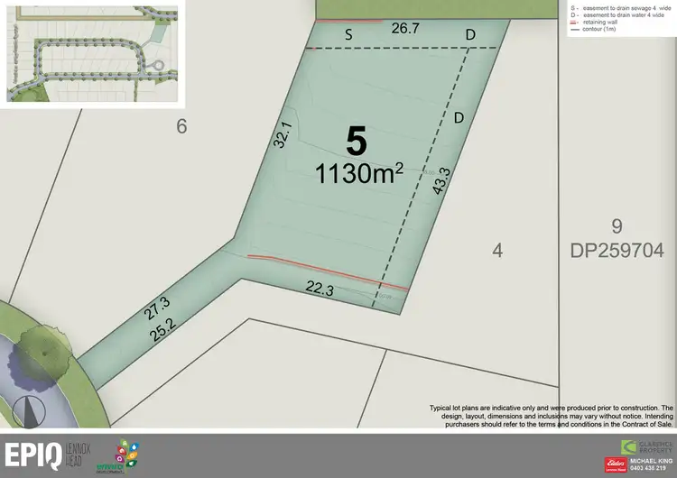 Main view of Homely land listing, Lot 5 Stage 3B Epiq, Lennox Head NSW 2478