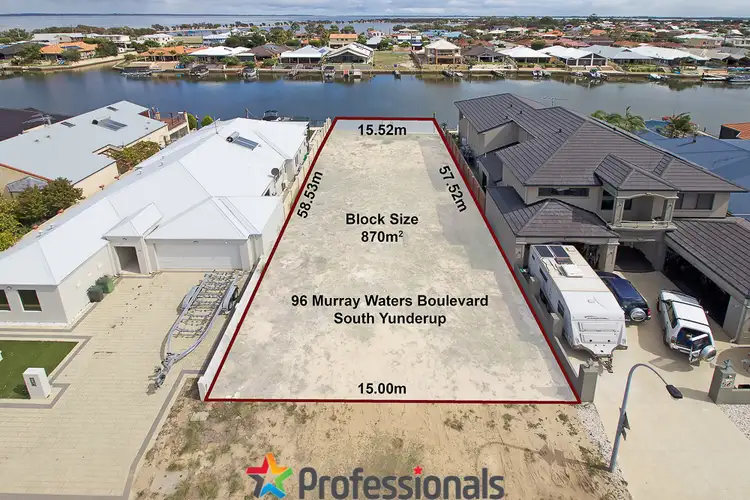 Second view of Homely land listing, 96 Murray Waters Blvd, South Yunderup WA 6208