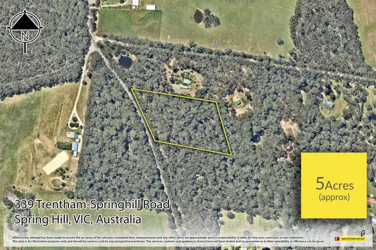 Seventh view of Homely land listing, 339 Trentham Springhill Road, Spring Hill VIC 3444