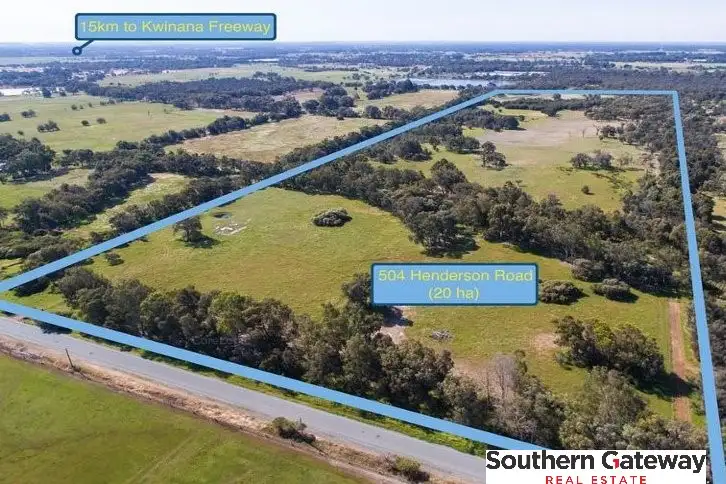 Main view of Homely land listing, 478 (Lot 504) Henderson Road, Hopeland WA 6125
