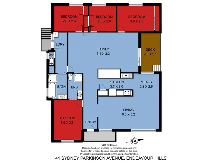 Fifth view of Homely house listing, 41 SYDNEY PARKINSON AVENUE, Endeavour Hills VIC 3802