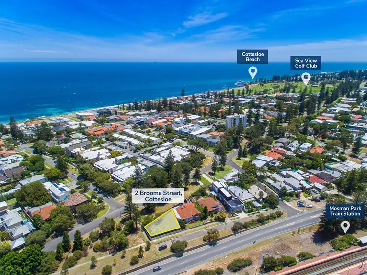 Third view of Homely land listing, 2 Broome Street, Cottesloe WA 6011