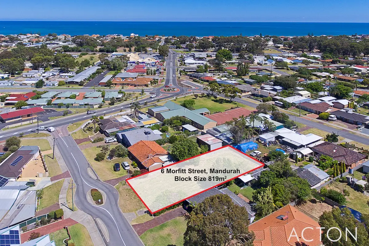 Main view of Homely land listing, 6 Morfitt Street, Mandurah WA 6210