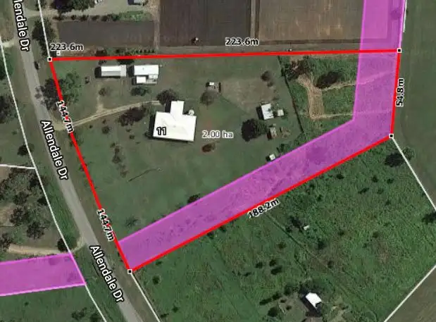 Second view of Homely rural property listing, 11 Allendale Drive, Alligator Creek QLD 4816