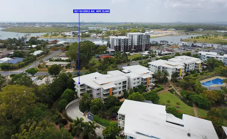 Second view of Homely apartment listing, 637/64 Sickle Avenue, Hope Island QLD 4212