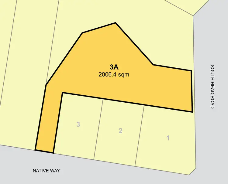 Third view of Homely land listing, 3A Native Way, Moruya Heads NSW 2537
