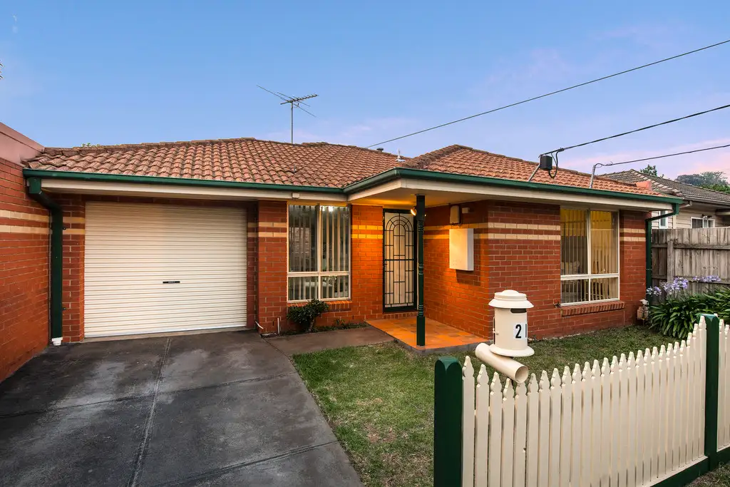 Main view of Homely villa listing, 21 Sylvester Street, Oak Park VIC 3046