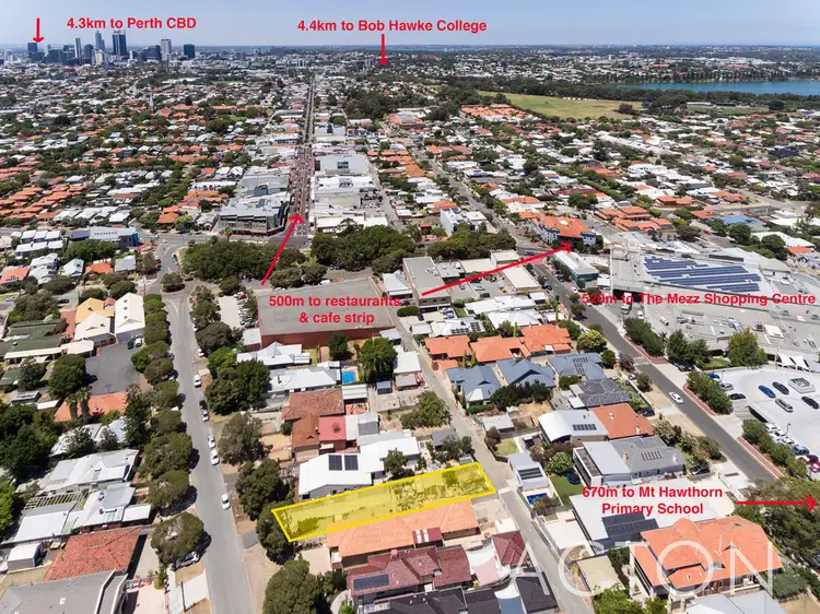 Third view of Homely land listing, 17 Edinboro Street, Mount Hawthorn WA 6016