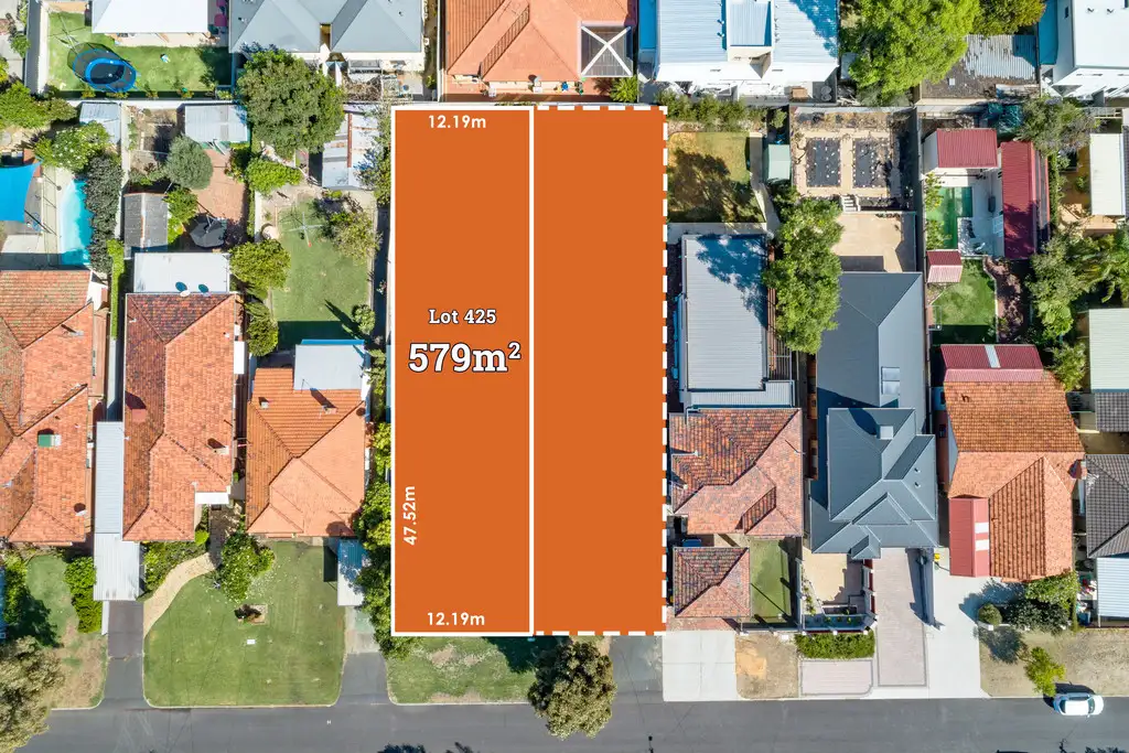Main view of Homely land listing, 9 Birrell Street, Mount Hawthorn WA 6016