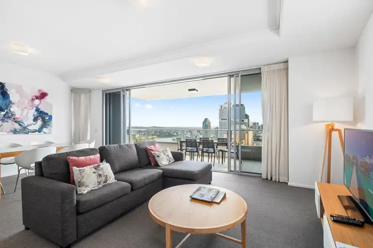 Second view of Homely apartment listing, 411/30 Macrossan Street, Brisbane City QLD 4000