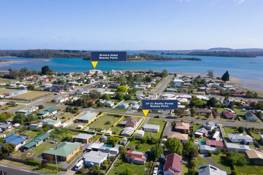 Main view of Homely land listing, 21 Beatty Street, Beauty Point TAS 7270