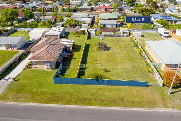 Second view of Homely land listing, 21 Beatty Street, Beauty Point TAS 7270