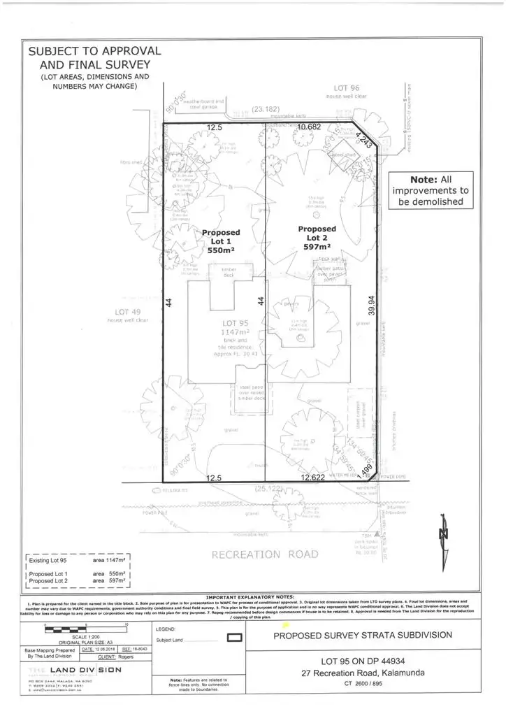 Second view of Homely land listing, 27A Recreation Road, Kalamunda WA 6076