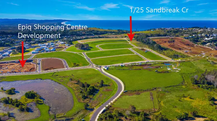 Second view of Homely land listing, 1/25 Sandbreak Crescent, Lennox Head NSW 2478