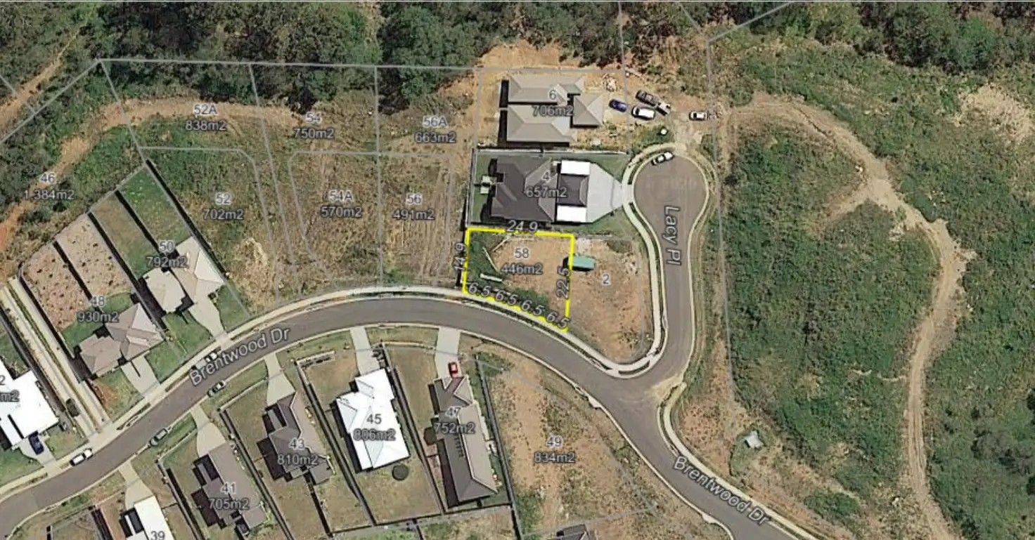 Main view of Homely land listing, 58 Brentwood Drive, Bundamba QLD 4304