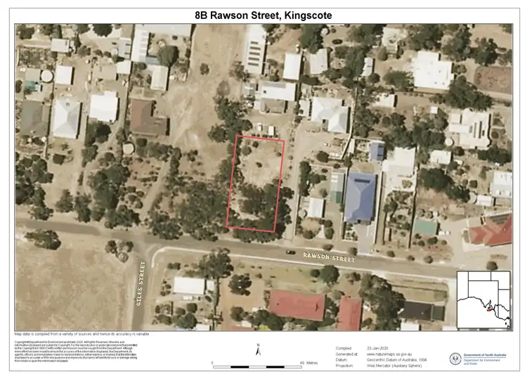 Third view of Homely land listing, 8B RAWSON STREET, Kingscote SA 5223