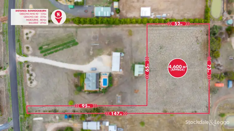 Main view of Homely land listing, Lot 2, 19 Lemalker Court, Bannockburn VIC 3331