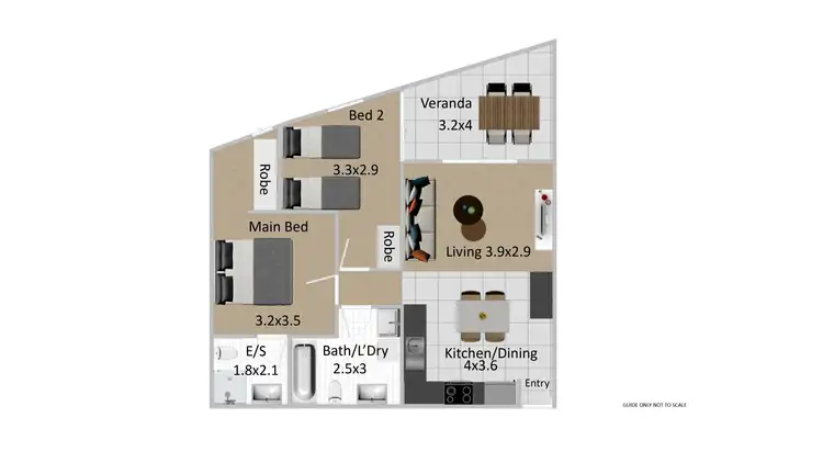 Third view of Homely townhouse listing, 402/11 Ellenborough Street, Woodend QLD 4305