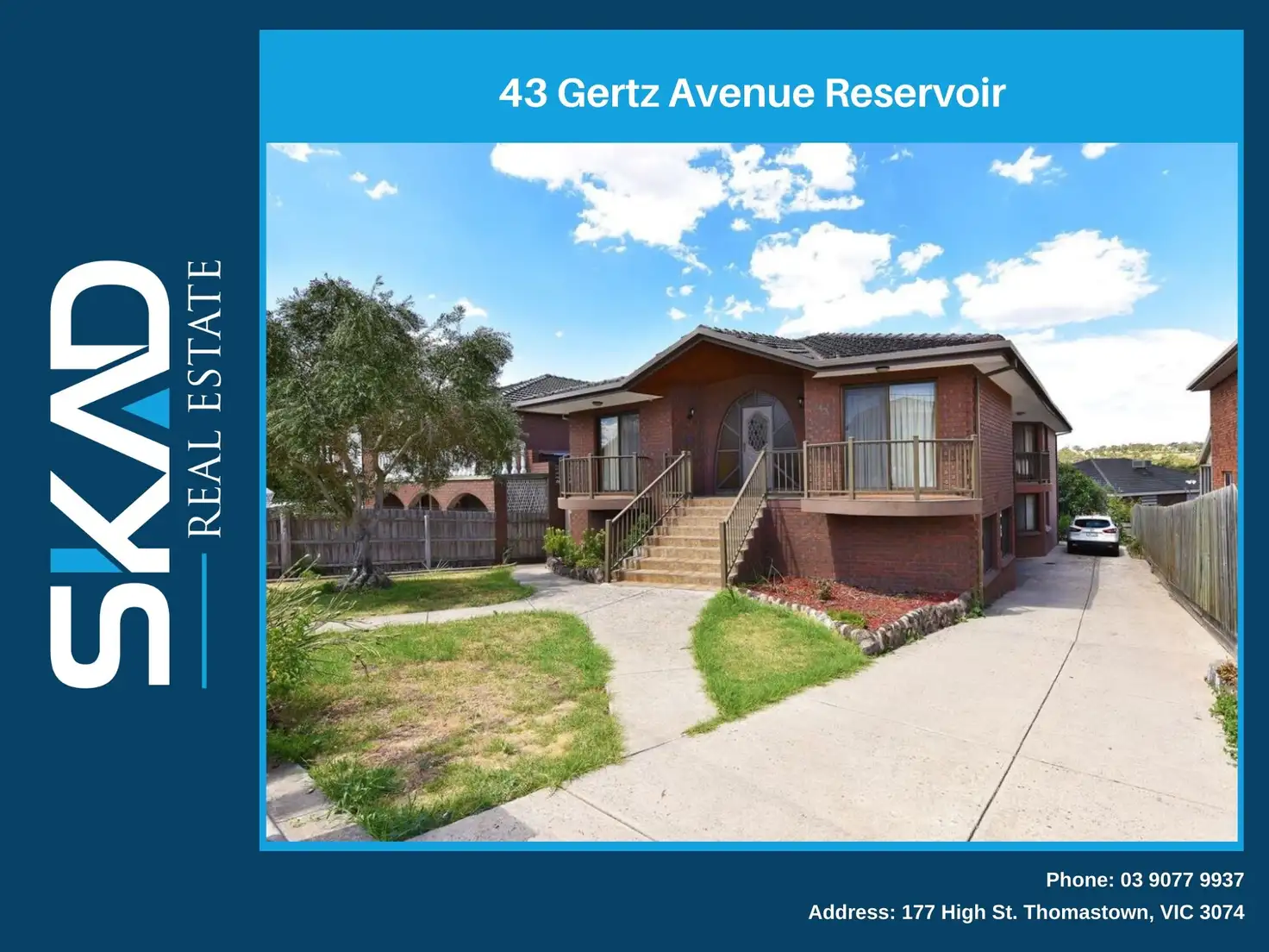 Main view of Homely house listing, 43 Gertz Avenue, Reservoir VIC 3073