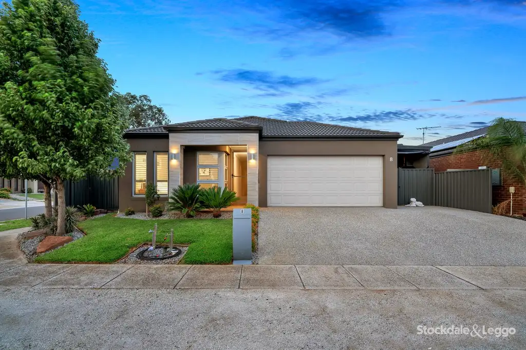 Main view of Homely house listing, 8 Ampelon Street, Manor Lakes VIC 3024