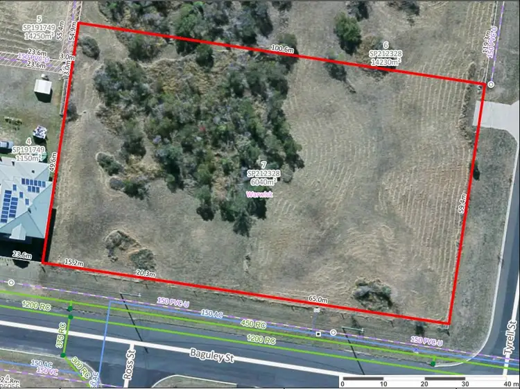 Main view of Homely land listing, 0 Baguley & Tyrell Streets, Warwick QLD 4370