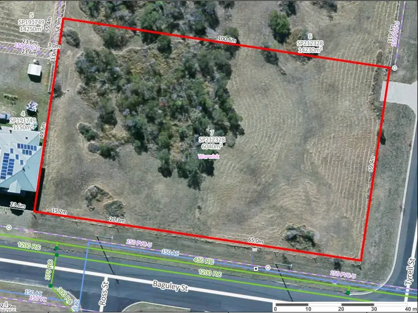 Main view of Homely land listing, 0 Baguley & Tyrell Streets, Warwick QLD 4370